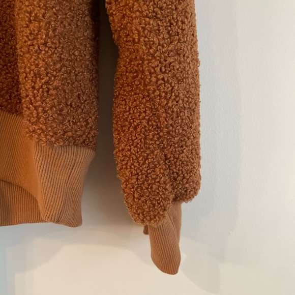 NWOT DONNI SHERPA HENLEY SWEATSHIRT SIZE L - Picture 6 of 8